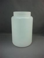 1750 cc HDPE Jar, Round, 100-400, Straight Sided