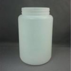1750 cc HDPE Jar, Round, 100-400, Straight Sided