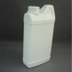 9 oz HDPE Handleware, Oblong, 28-400, Label Indent Solid Handle