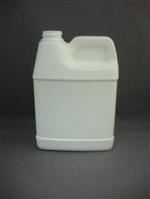 22 oz HDPE Handleware, Oblong, 28-400, Label Indent Solid Handle