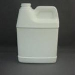 22 oz HDPE Handleware, Oblong, 28-400, Label Indent Solid Handle