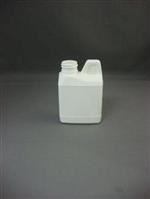 4 oz HDPE Straight Sided, Oblong, 24-410, Offset Neck Label Indent