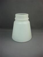 24 oz HDPE Tapered, Round, 70mm, Heavy Wall