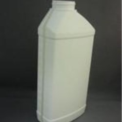 40 oz HDPE Asymmetrical, Oblong, 45-400, Offset Neck Graduated ,