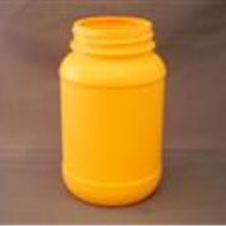 750 ml HDPE Jar, Oblong, 70-400, Label Indent