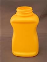 8 oz HDPE Pinch, Oval, 38-400,