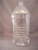 3 ltr PET Straight Sided, Oblong, 38-400, Label Indent Grip