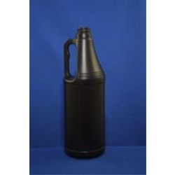 32 oz HDPE Handleware, Round, 28-405, Label Indent