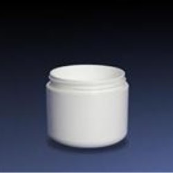 4 oz P/S Out (30% GCPS/70% HIPS) P/P In Double Wall Jar, Round, 70-400, Straight Base Hope in a jar