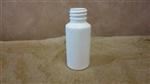 1 oz HDPE Cylinder, Round, 20-400, Tall Straight Sided
