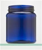 1500 cc PET Jar, Round, 110-400, Label Indent