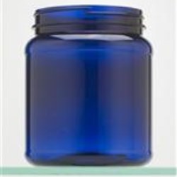 1500 cc PET Jar, Round, 110-400, Label Indent