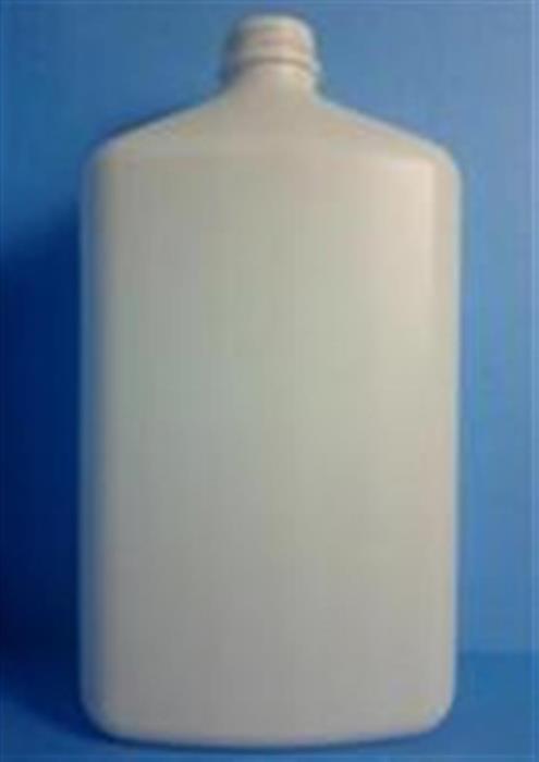 1000 ml HDPE Straight Sided, Oblong, 28-400, ,