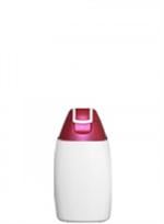 125 ml HDPE Convex Oval, 17.6mm ,