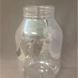 128 oz PET Jar, Round, 100,