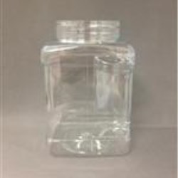 48 oz PET Jar, Square, 89,