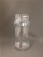 12 oz PET Jar, Round, 63mm, Label Indent