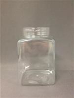 17 oz PET Jar, Square, 63,