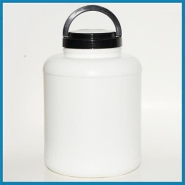 2 gal HDPE Jar, Round, 120-400, Short Label Indent