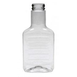 18 oz PET Long Neck, Oblong, 38-400, Ribbed ,