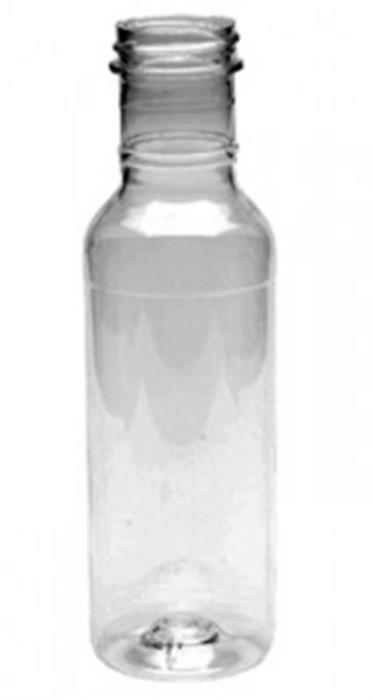 12 oz PET Long Neck, Round, 38-400, Ringed Label Indent