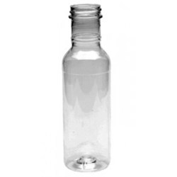 12 oz PET Long Neck, Round, 38-400, Ringed Label Indent