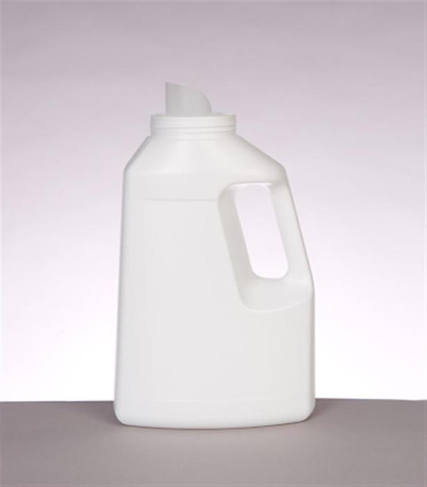 66 oz HDPE Handleware Oblong, 70Drainback ,