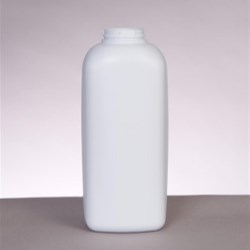 14 oz HDPE Straight Sided Square, 38Sifter ,