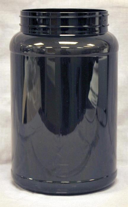 85 oz PET Jar, Round, 110-400, Label Indent