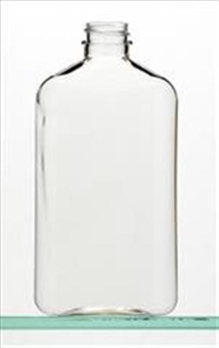 500 ml PET Straight Sided, Oblong, 28-400, ,