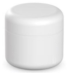 2 oz P/P Inner P/S Outer Jar, Round, 70-400, Low Profile Step 1 AB Peel Original 1 Pass Silkscreen