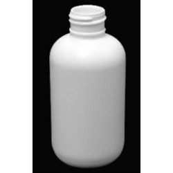 4 oz MDPE 60%HD, 40%LD Boston Round, Round, 24-410,