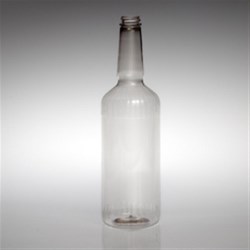 32 oz PET Long Neck, Round, 28-400, Fluted