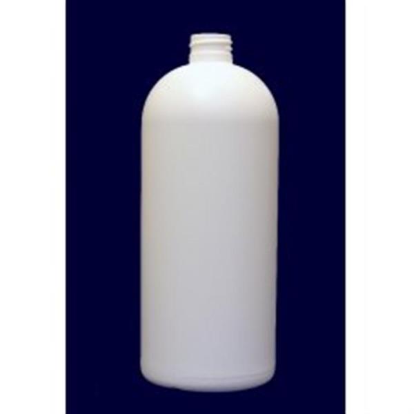 32 oz HDPE 25%PCR Soft Touch Bullet, Round, 24-410, ,