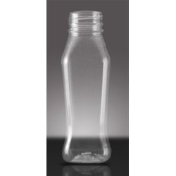 250 ml PET Pinch Square, 38mm TE Pano ,