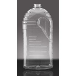 2 ltr PET Straight Sided Oblong, 32 Beri, Grip ,