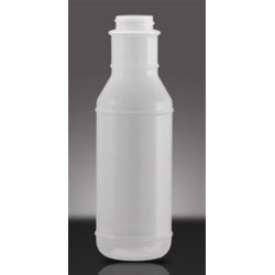 375 ml HDPE Long Neck Round, 38-400, ,