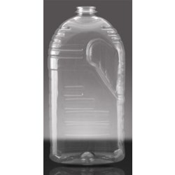 64 oz PET Straight Sided Oblong, 32-24Rical Finish, Grip