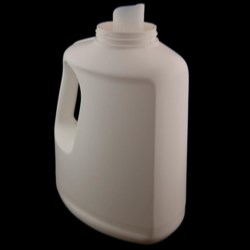 100 oz HDPE Handleware, Oblong, 70-400, ,