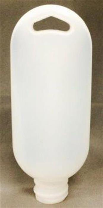 1.5 oz HDPE LR7320-01 (alt 5502 BN) Tottle/Tube Bottle, Oval, 24-410, Electro Treat