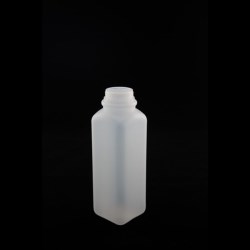 500 ml HDPE Straight Sided, Square, 38-400,