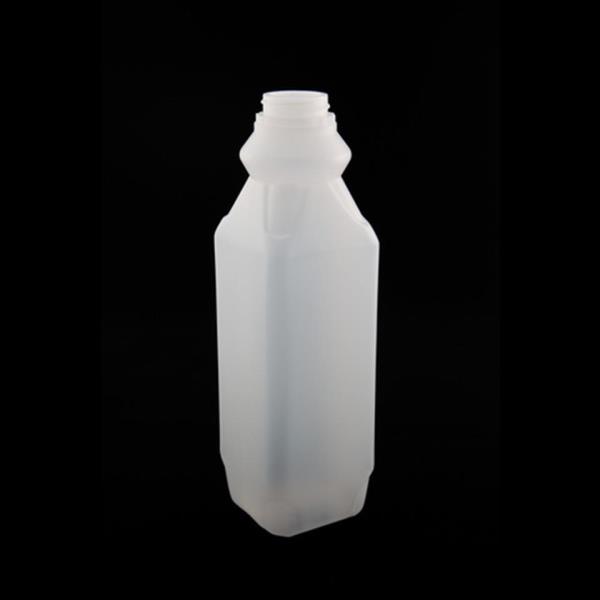 1 liter HDPE Straight Sided, Square, 38-400,