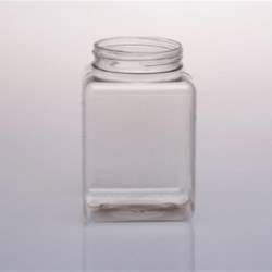 19 oz PVC Jar, Square, 63-400,