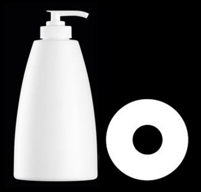 500 ml HDPE Tapered Round, 28-410,