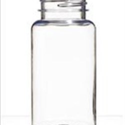 150 cc PET 100% PCR Packer, Round, 38-400, UV Inhibitor