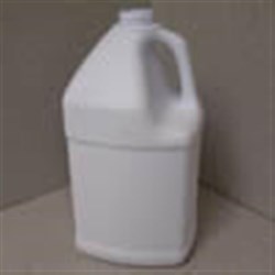 1 gal HDPE Handleware, Square, 38-400, Label Indent