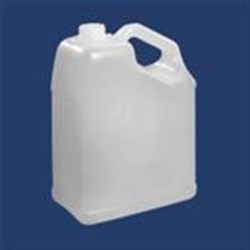 1 gal HDPE Handleware, Oblong, 63-485, Slant Handle