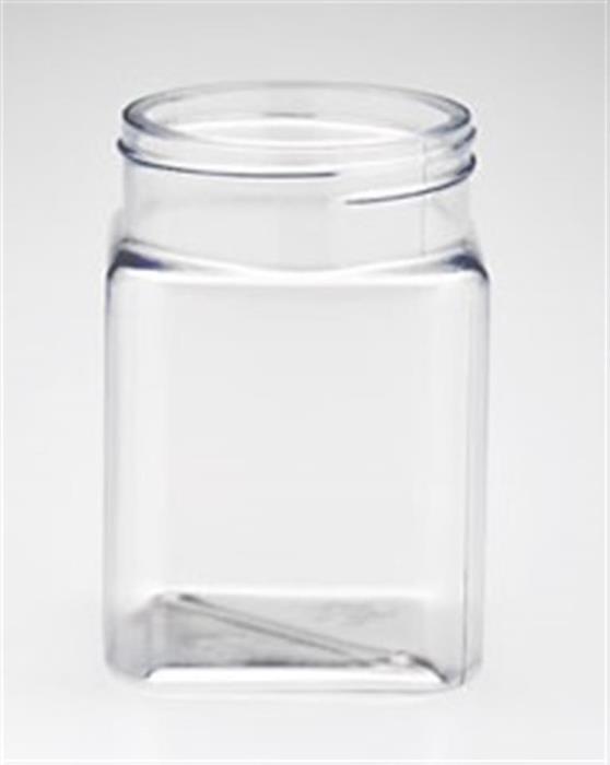 6 oz PET Jar Square, 53mm, ,