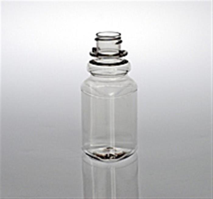 6 oz PET Straight Sided, Triangle, 28-400, Label Indent ,