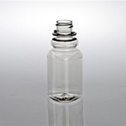6 oz PET Straight Sided, Triangle, 28-400, Label Indent ,